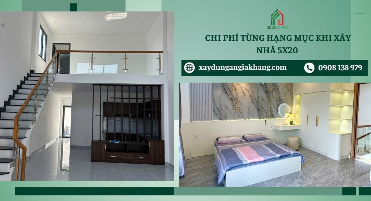 Cách tính diện tích từng hạng mục