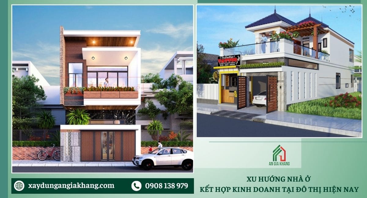 Xu hướng nhà ở kết hợp kinh doanh tại đô thị hiện nay