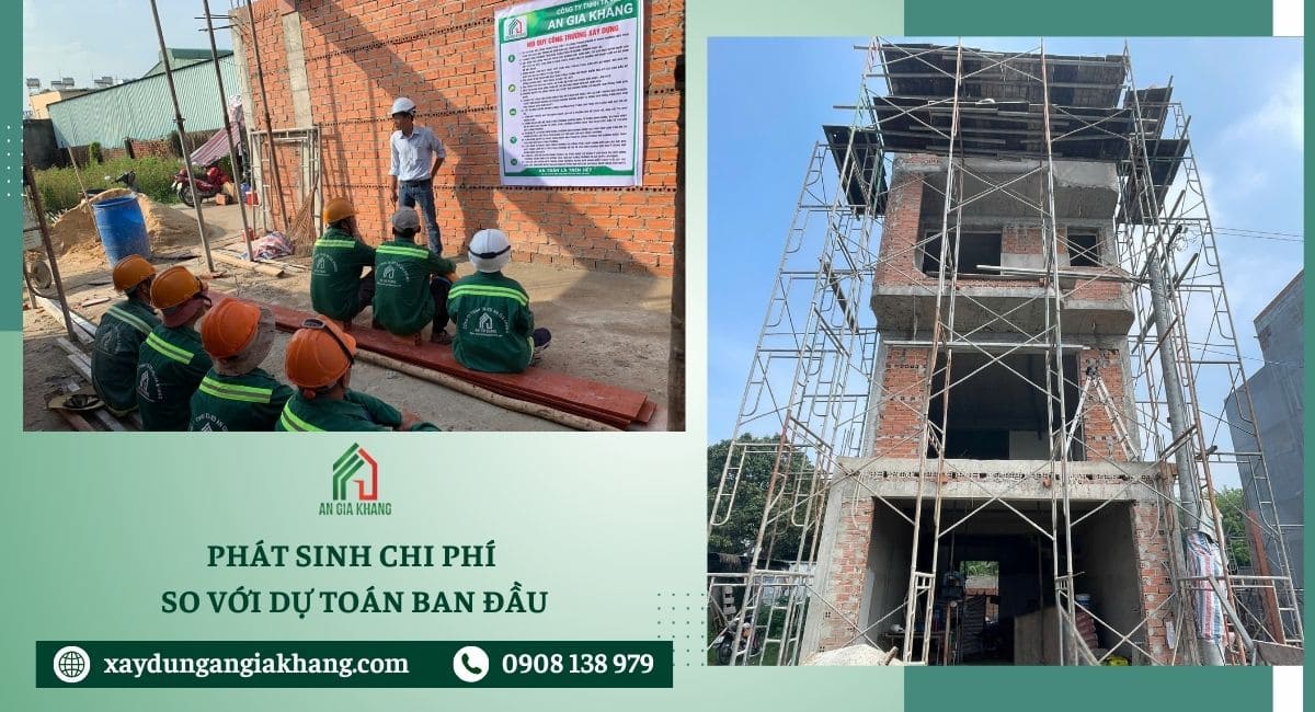 Dễ phát sinh chi phí ngoài dự toán ban đầu