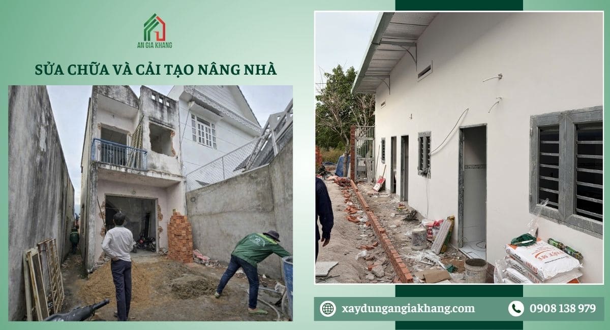 Sửa chữa và cải tạo nâng nhà