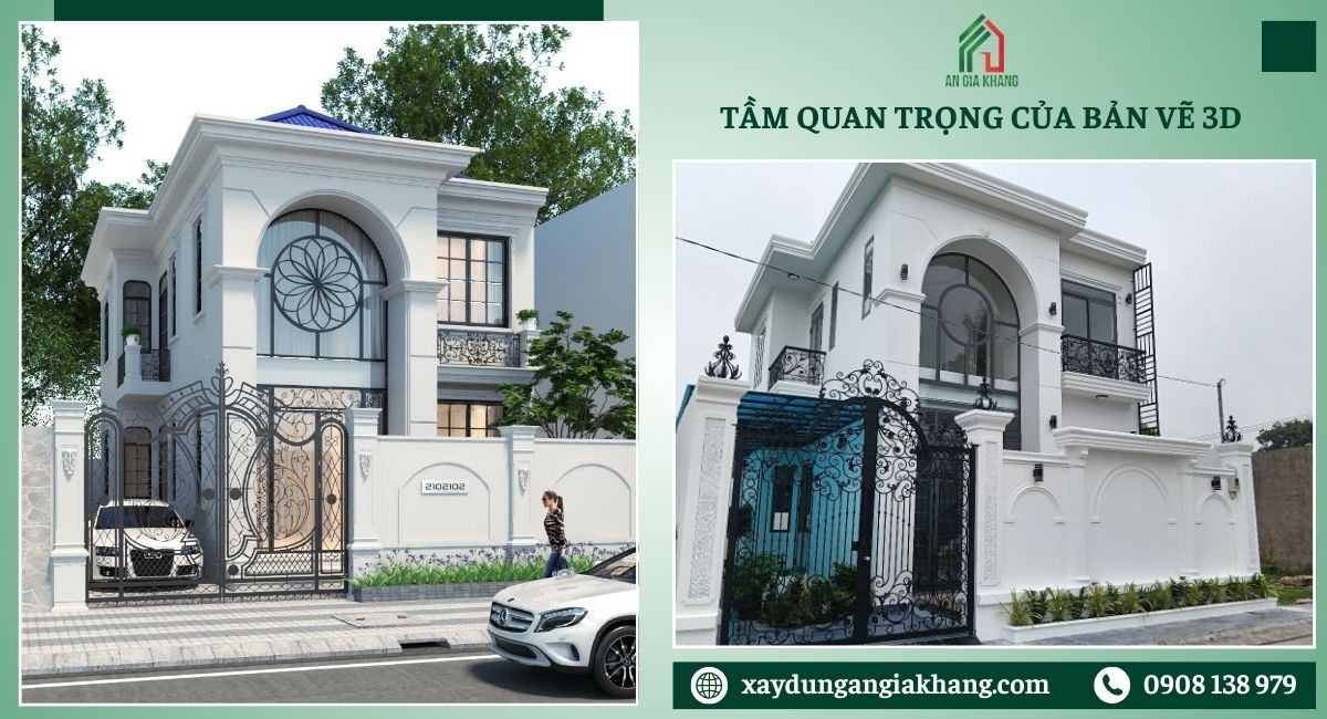 Tầm quan trọng của bản vẽ 3D