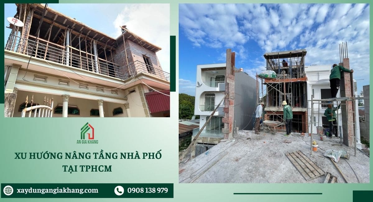 Xu hướng nâng tầng nhà phố tại TPHCM