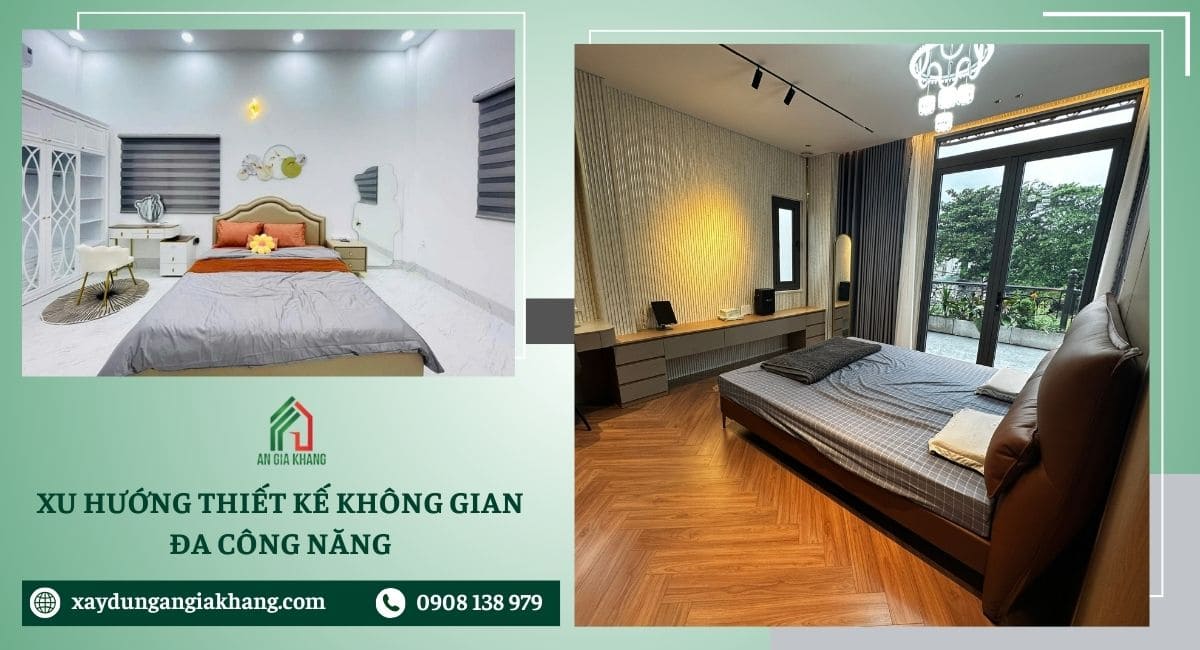 Xu hướng thiết kế không gian đa công năng