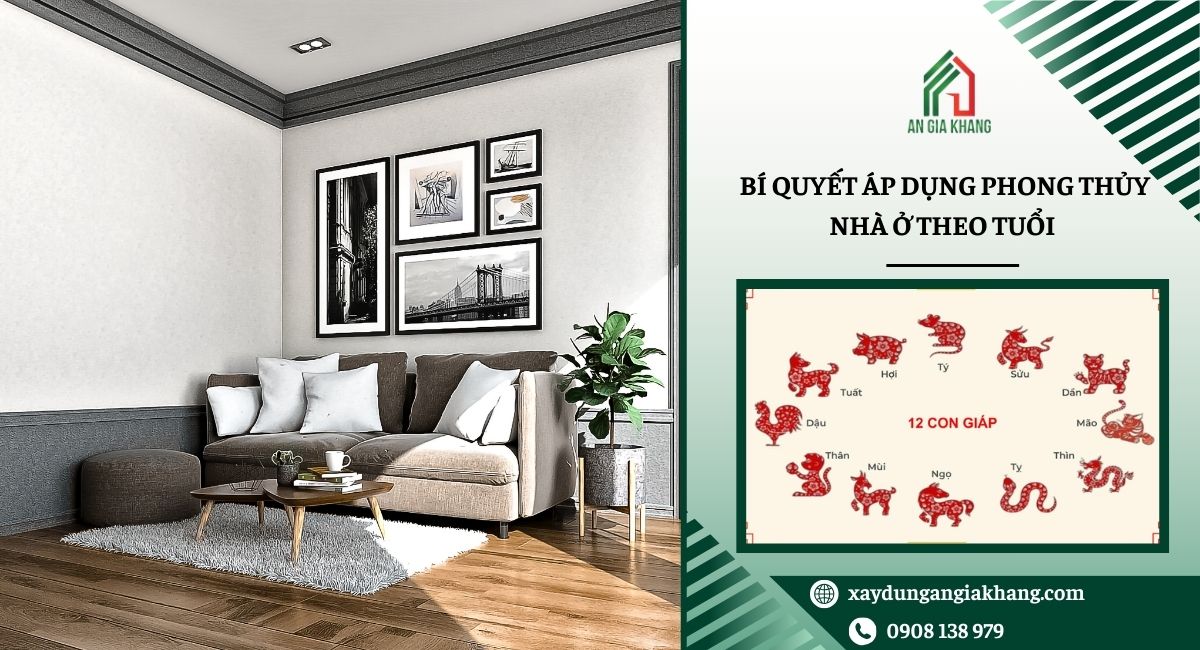Áp dụng phong thủy nhà ở theo tuổi 