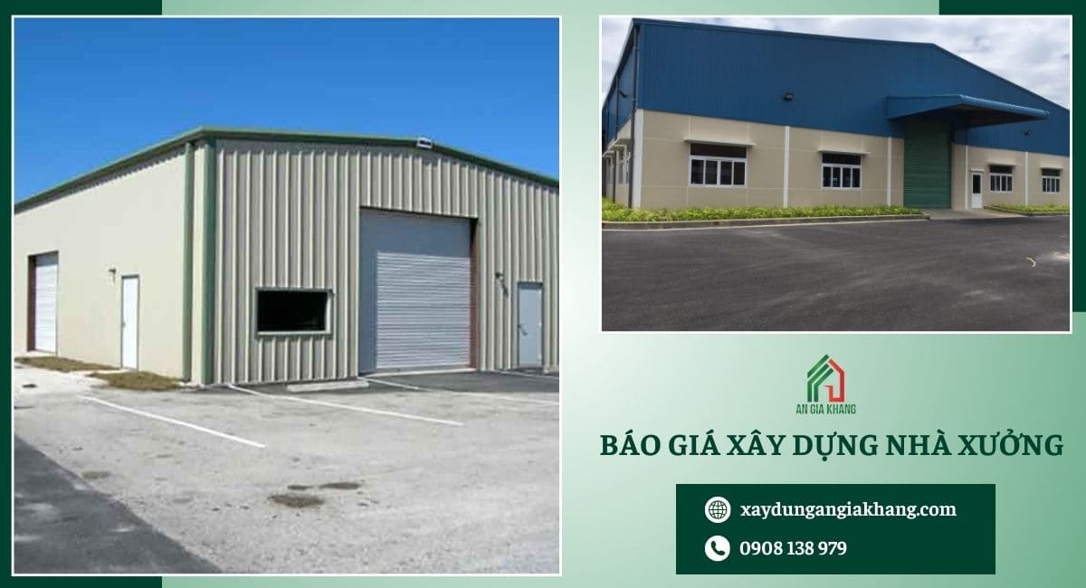 Báo giá xây dựng nhà xưởng