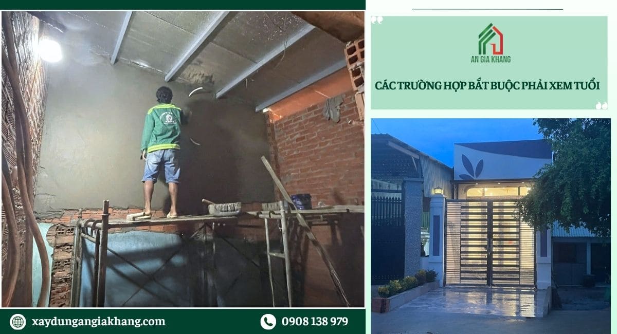 Các trường hợp bắt buộc phải xem tuổi