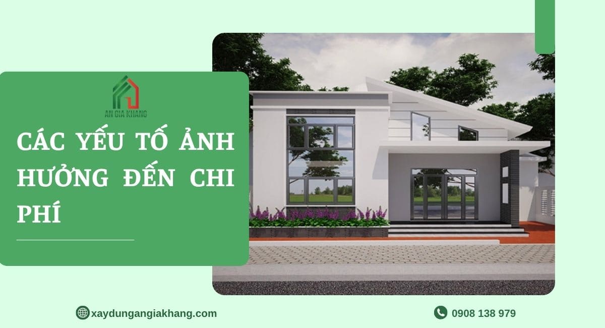 Các yếu tố ảnh hưởng đến chi phí nhà cấp 4 gác lửng 
