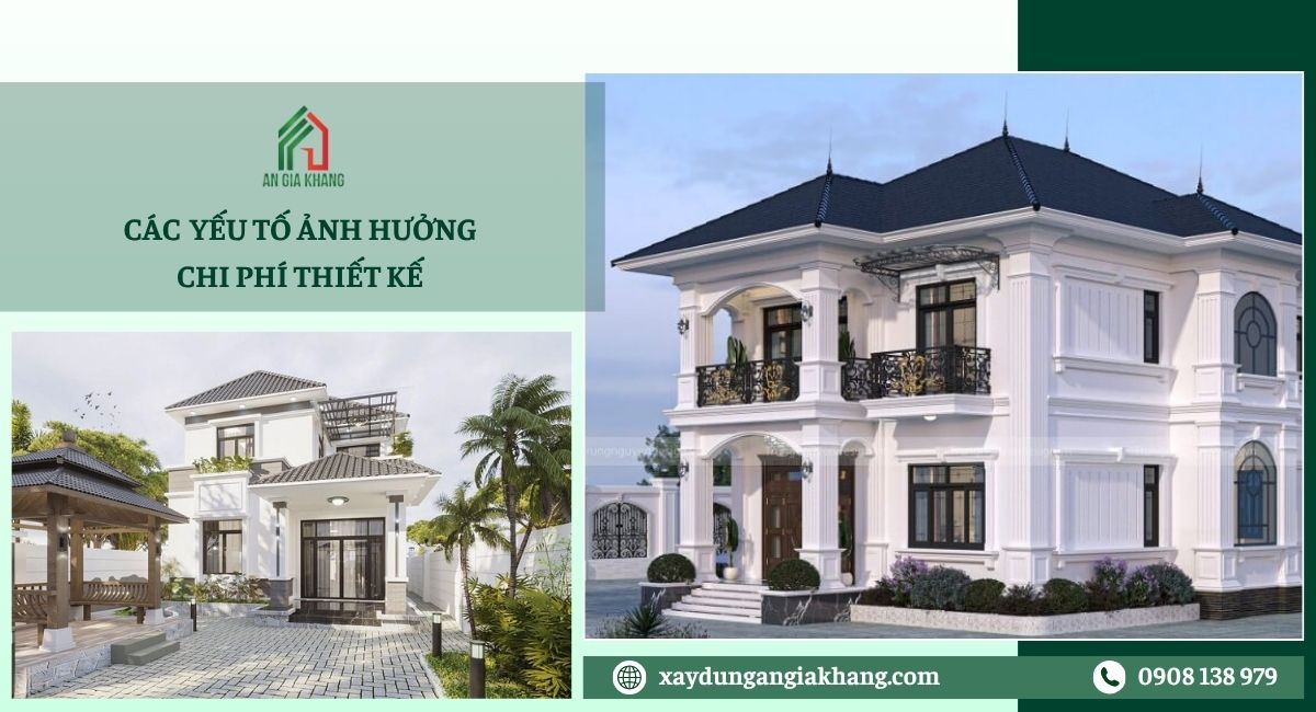 Các yếu tố ảnh hưởng đến chi phí thiết kế