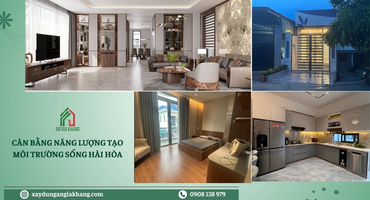 Cân bằng năng lượng tạo môi trường sống hài hòa 