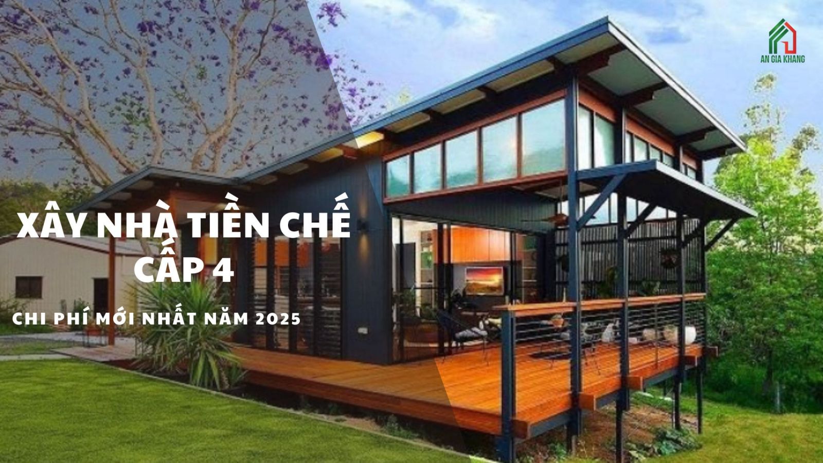 chi phí xây nhà tiền chế cấp 4 2025