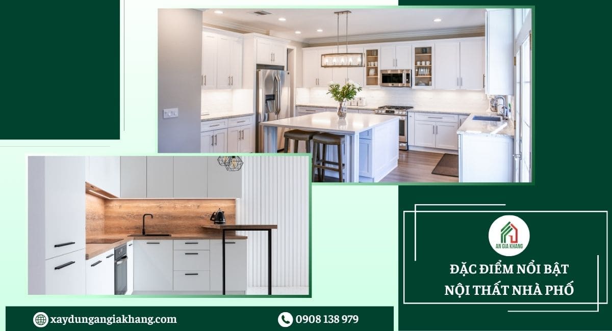 Đặc điểm nổi bật của nội thất nhà phố