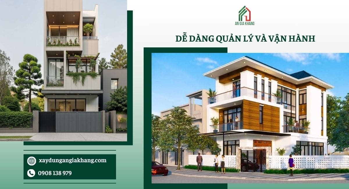 Dễ dàng quản lý và vận hành 