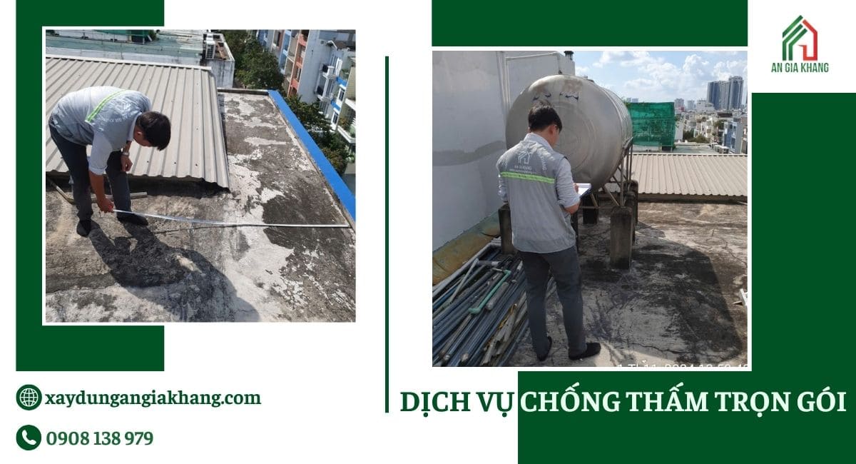 dịch vụ chống thấm trọn gói