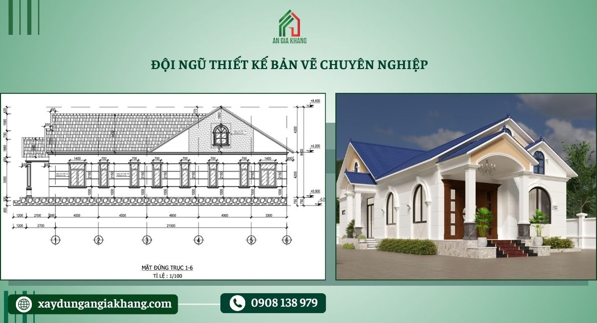 Đội ngũ thiết kế bản vẽ uy tín