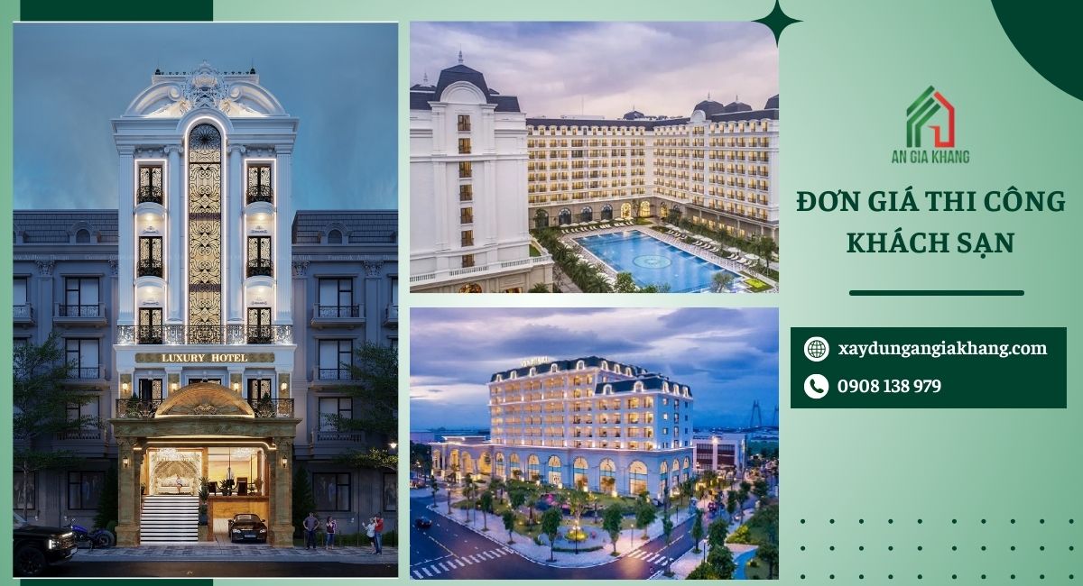 Đơn giá thi công khách sạn