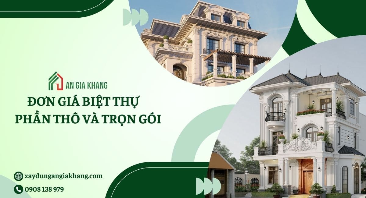 Chi phí xây biệt thự
