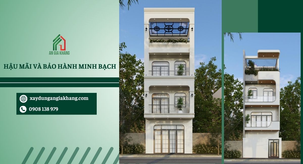 Hậu mãi và bảo hành minh bạch 