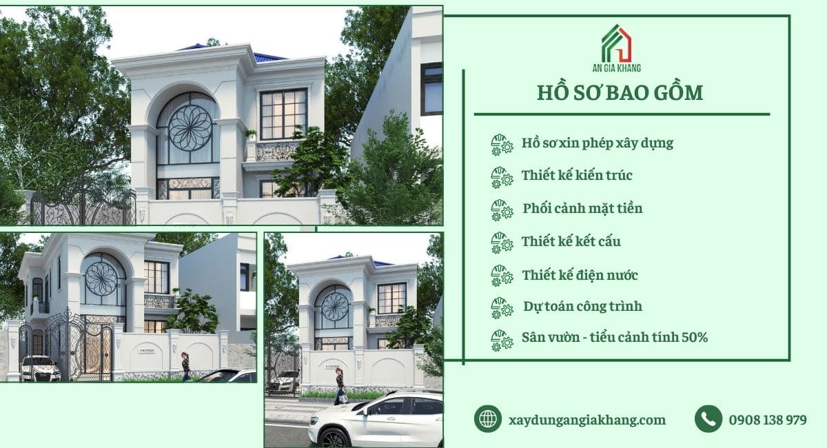 Hồ sơ nhà phố bao gồm 