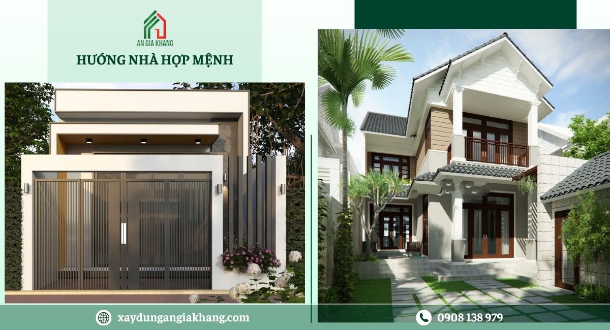 Hướng nhà hợp phong thủy 