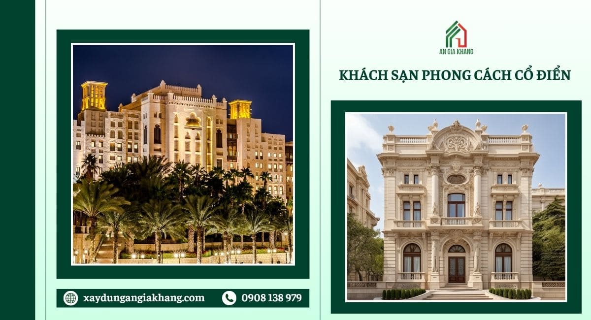 Khách sạn phong cách cổ điển 