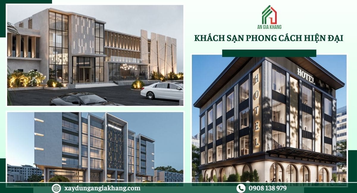 Khách sạn phong cách hiện đại