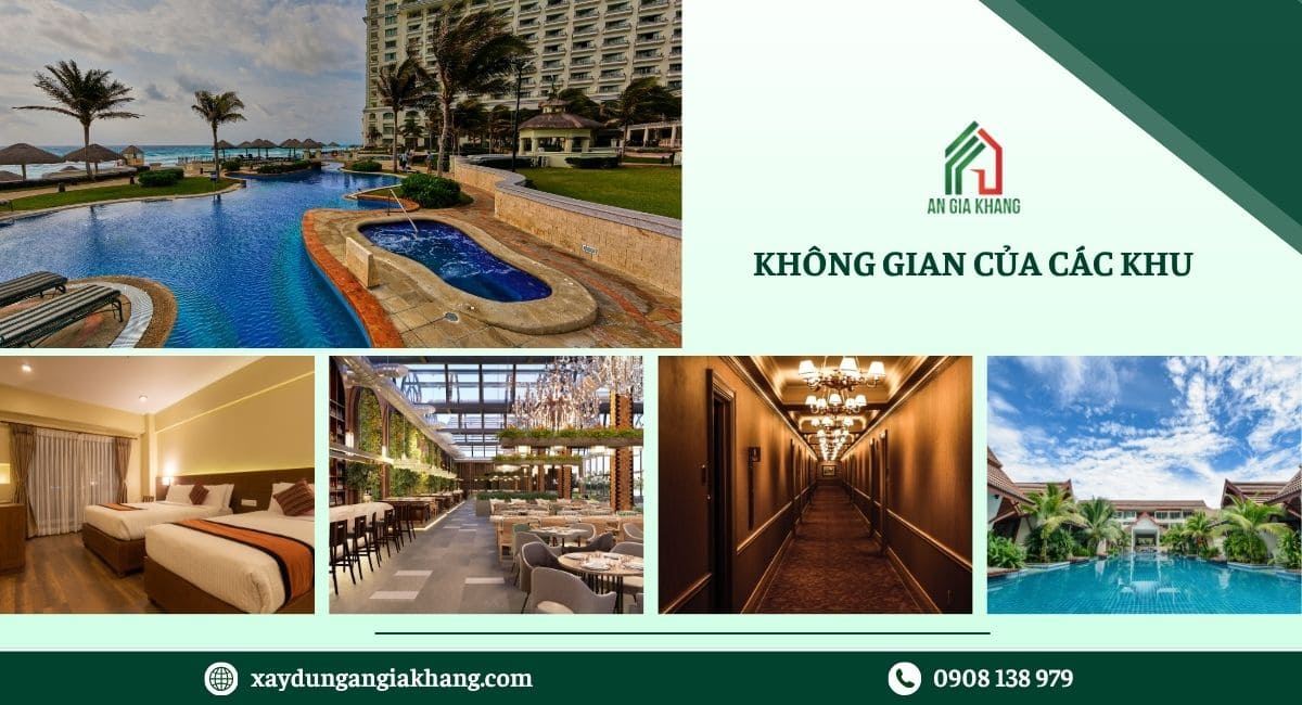 Không gian các khu