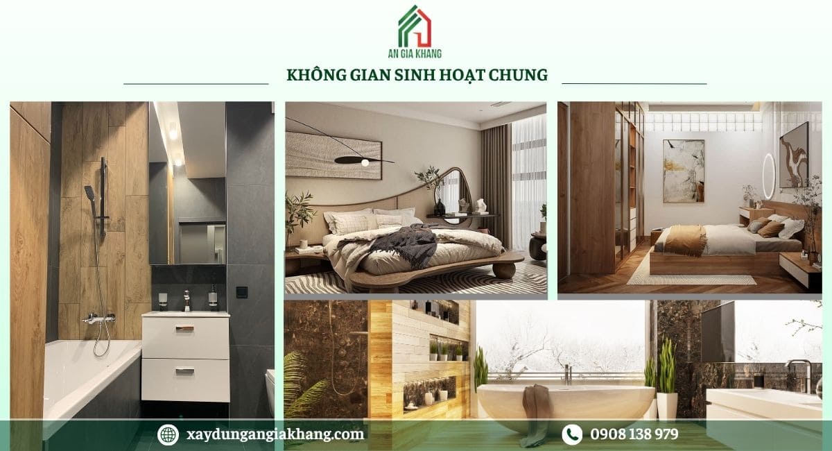 Không gian sinh hoạt chung của gia đình