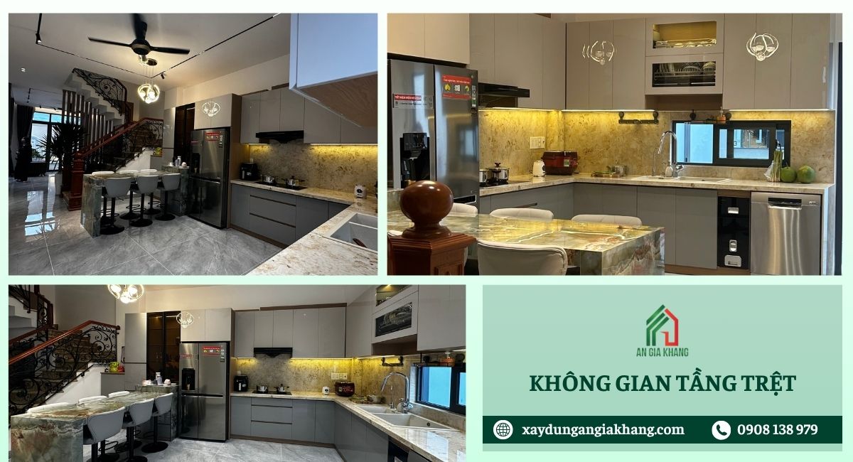 Không gian tầng trệt 