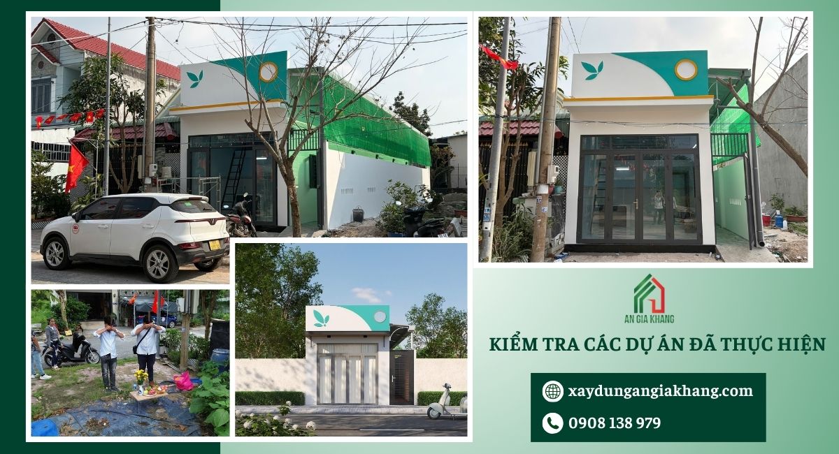 Kiểm tra các dự án đã thực hiện