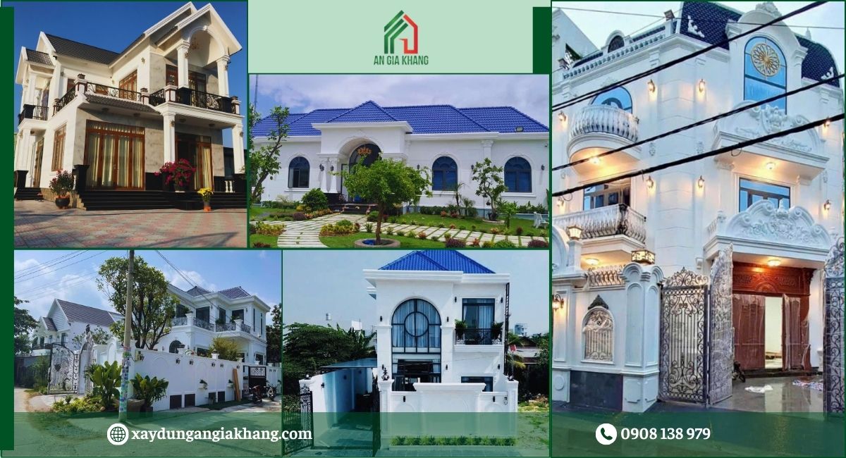 Mẫu biệt thự đa dạng tại An Gia Khang 