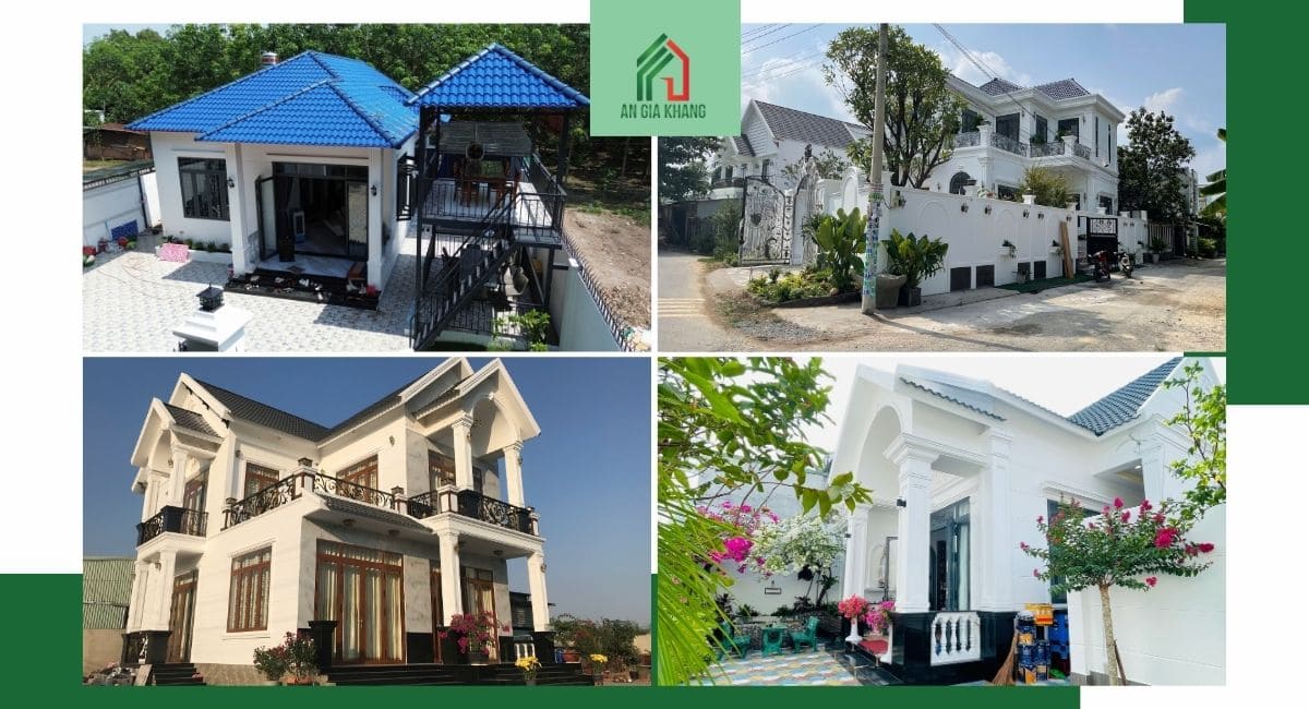 Mẫu nhà cấp 4 mái Thái, biệt thự tại An Gia Khang 