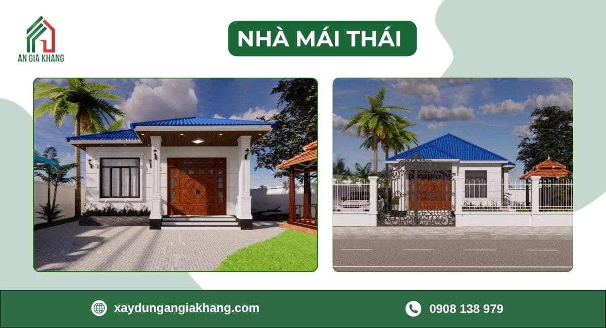 Mẫu nhà mái thái