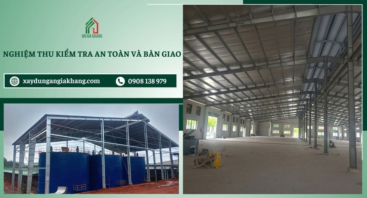 Nghiệm thu, kiểm tra an toàn và bàn giao