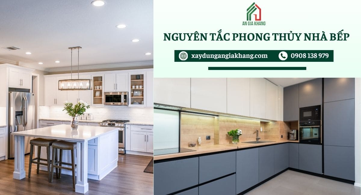 Nguyên tắc phong thủy nhà bếp cần biết 