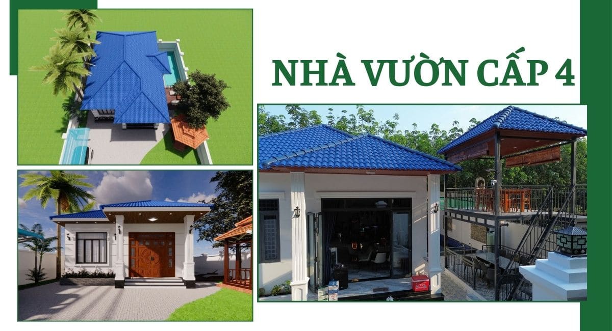 Nhà vườn cấp 4 tại An Gia Khang