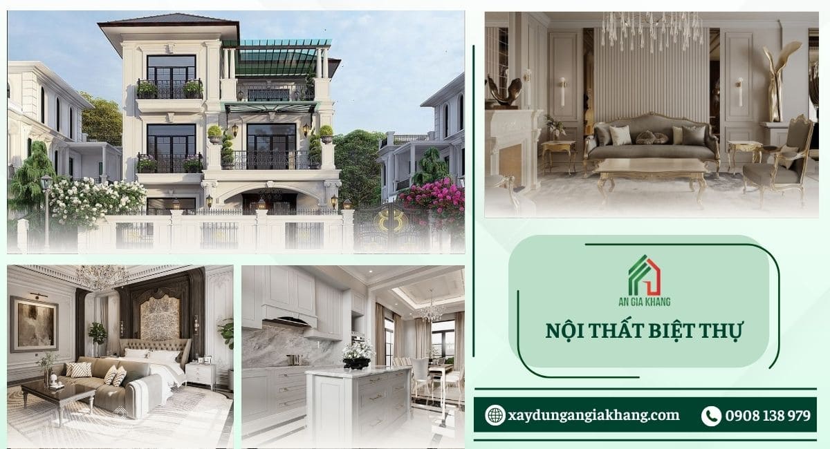 Nội thất biệt thự tại An Gia Khang 