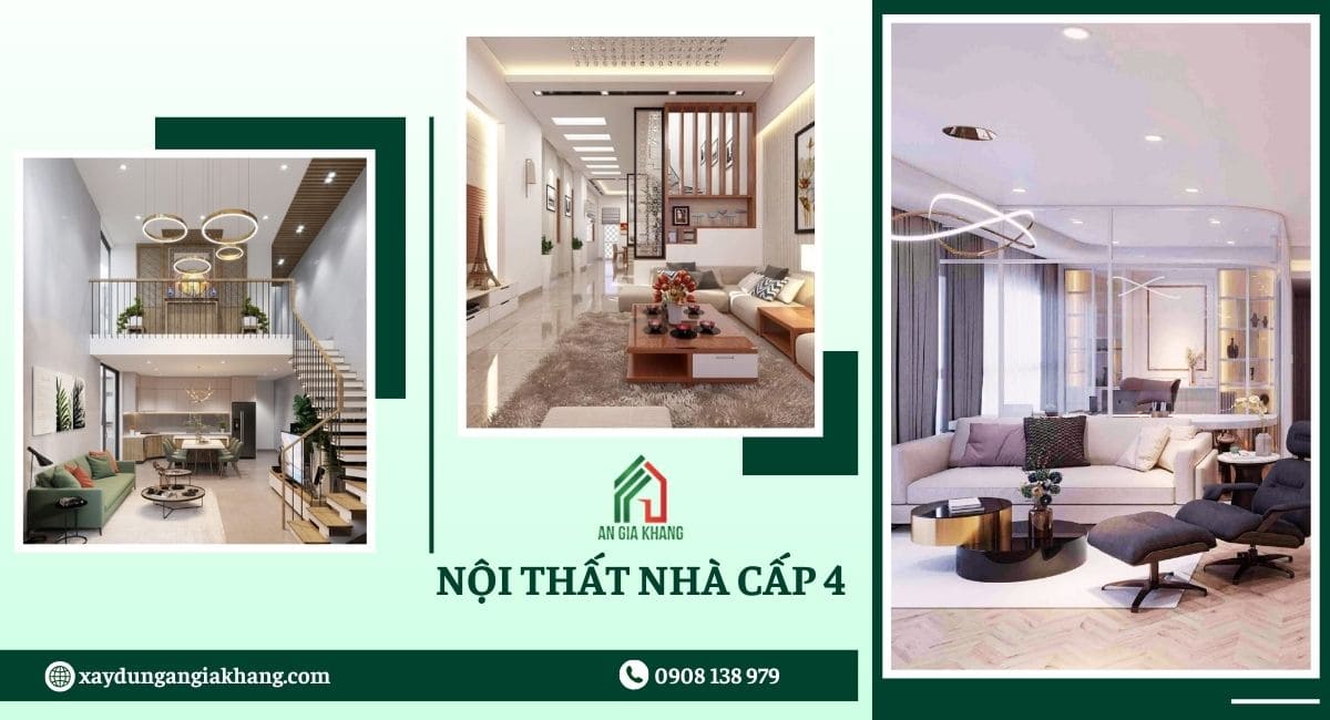 Nội thất nhà cấp 4 hiện đại