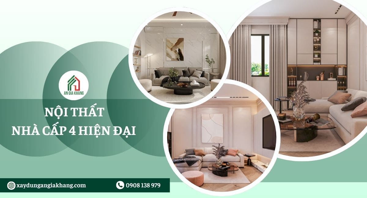 Nội thất nhà cấp 4 hiện đại