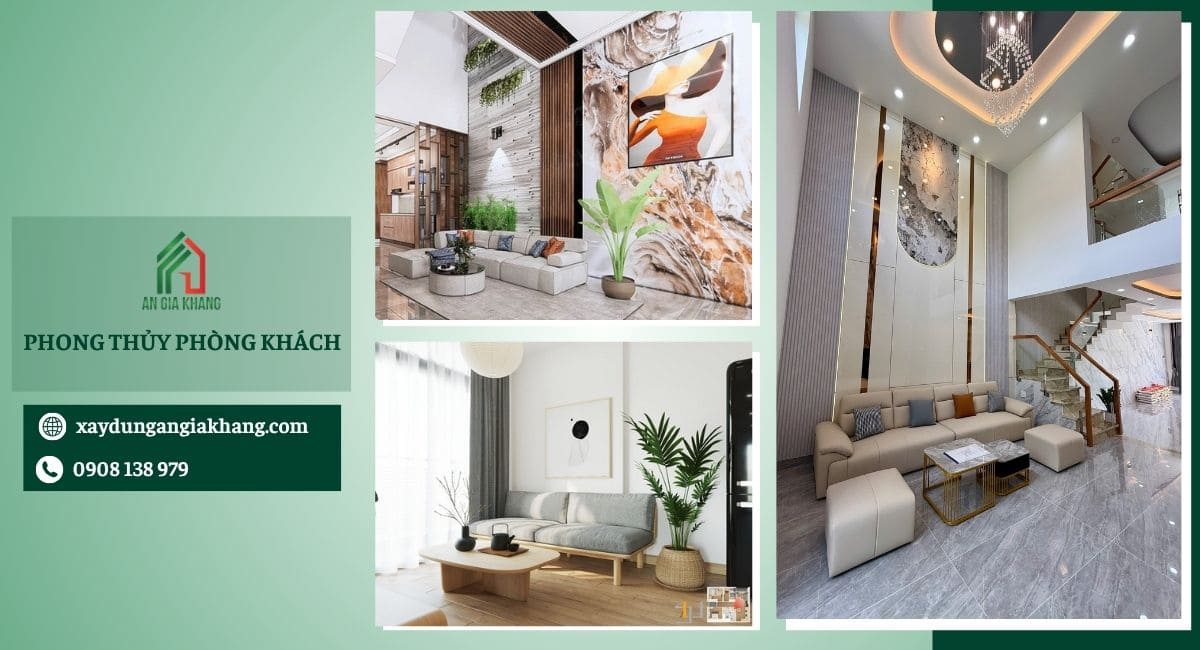 Phong thủy phòng khách 