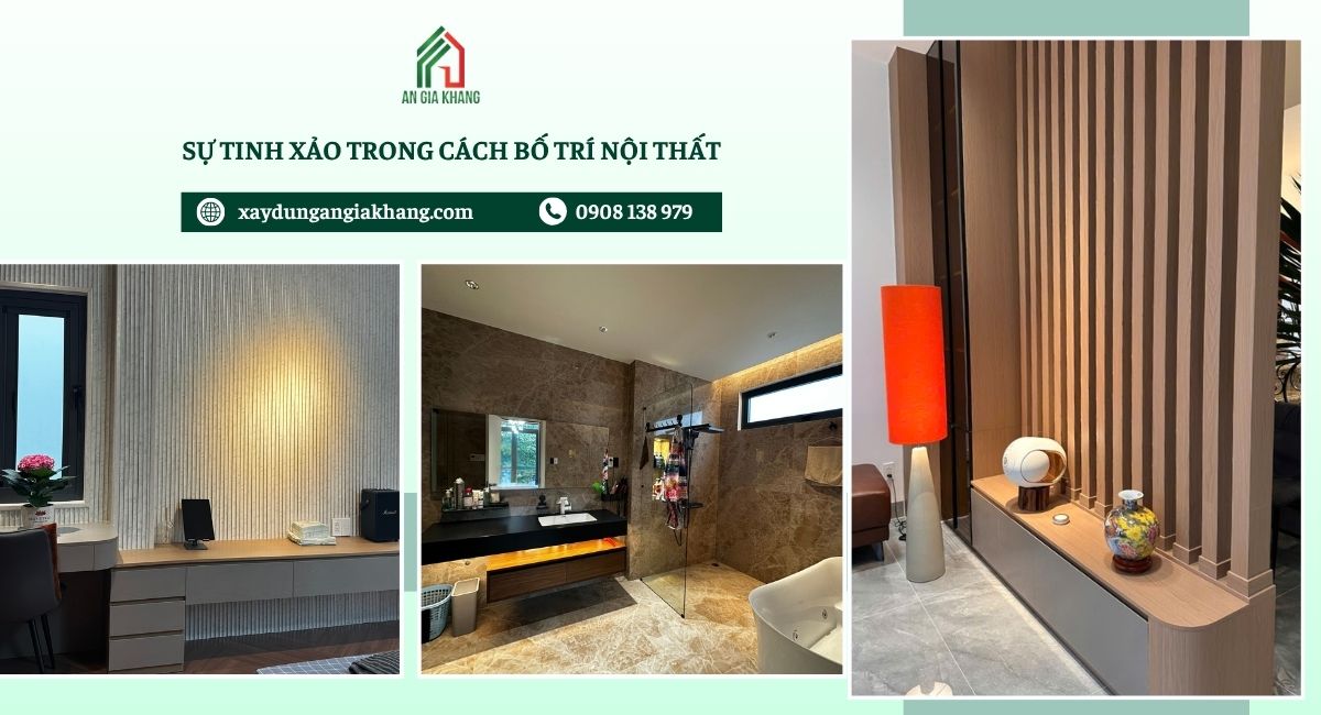 Sự tinh xảo trong cách bố trí nội thất nhà anh Hải