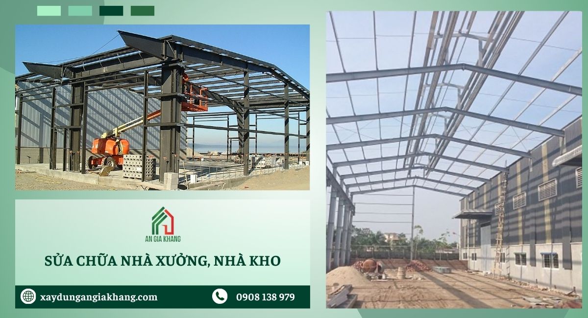 Sửa chữa nhà xưởng, nhà kho