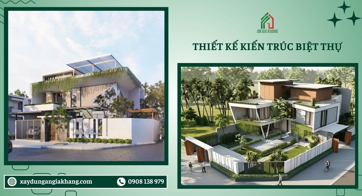 Thiết kế kiến trúc biệt thự