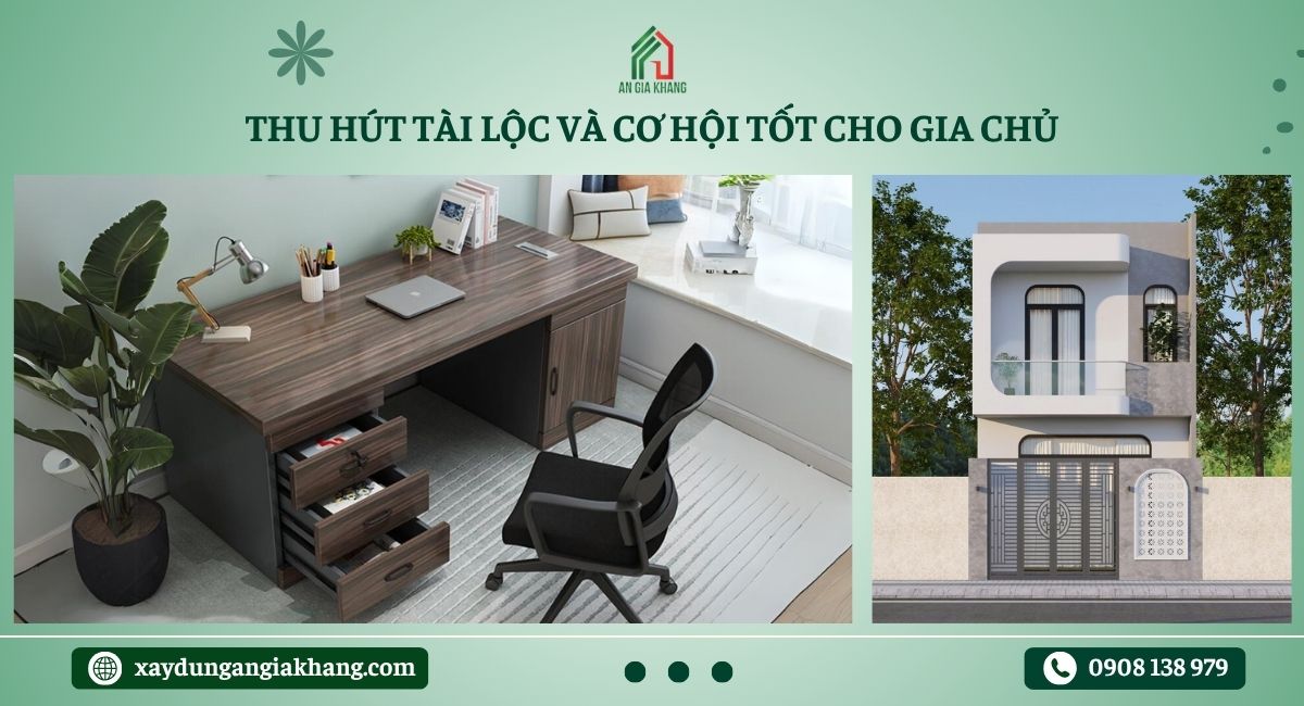 Thu hút tài lộc và cơ hội tốt cho gia chủ 