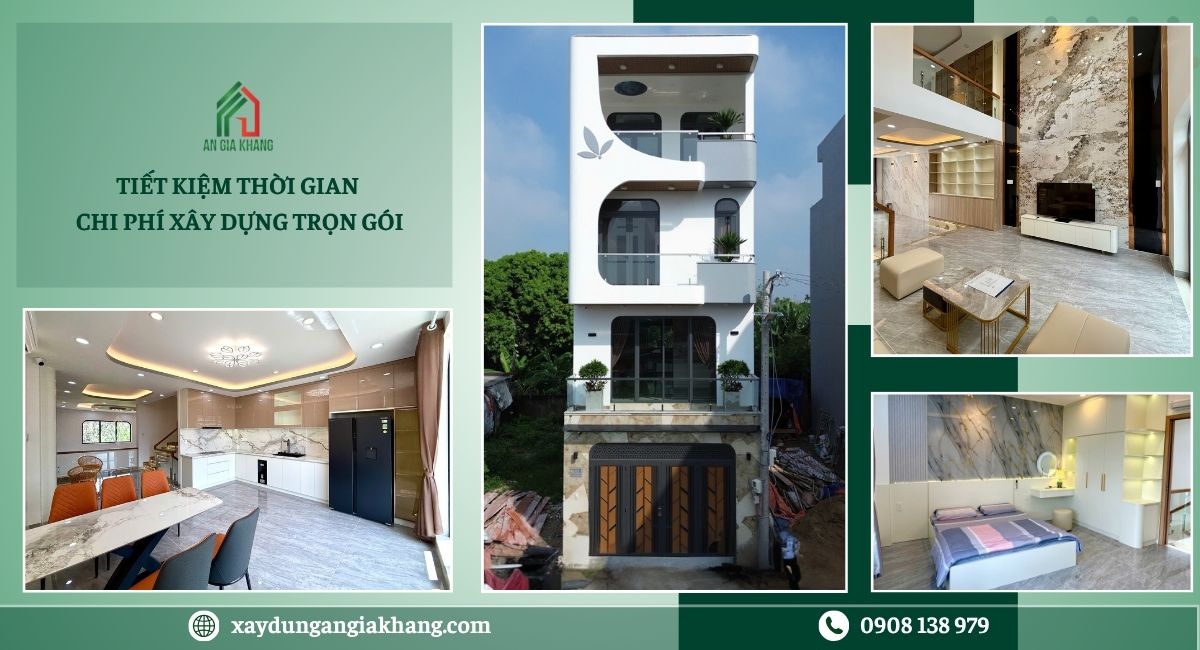 Tiết kiệm thời gian và chi phí xây dựng trọn gói 