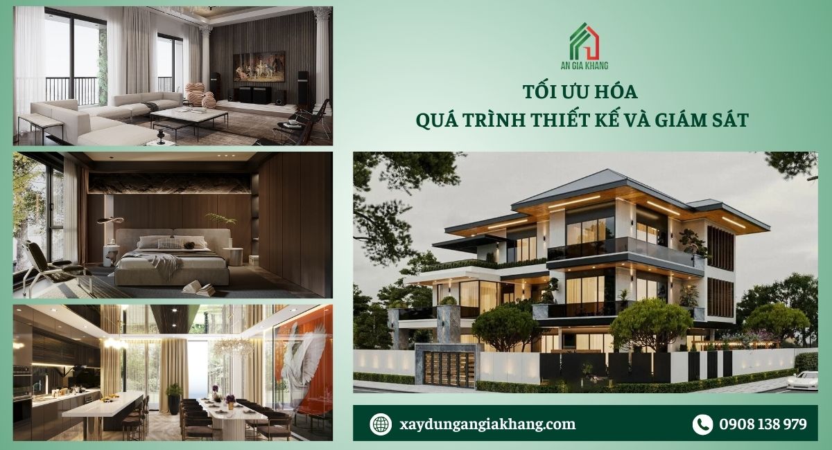 Tối ưu hóa thiết kế và giám sát chặt chẽ