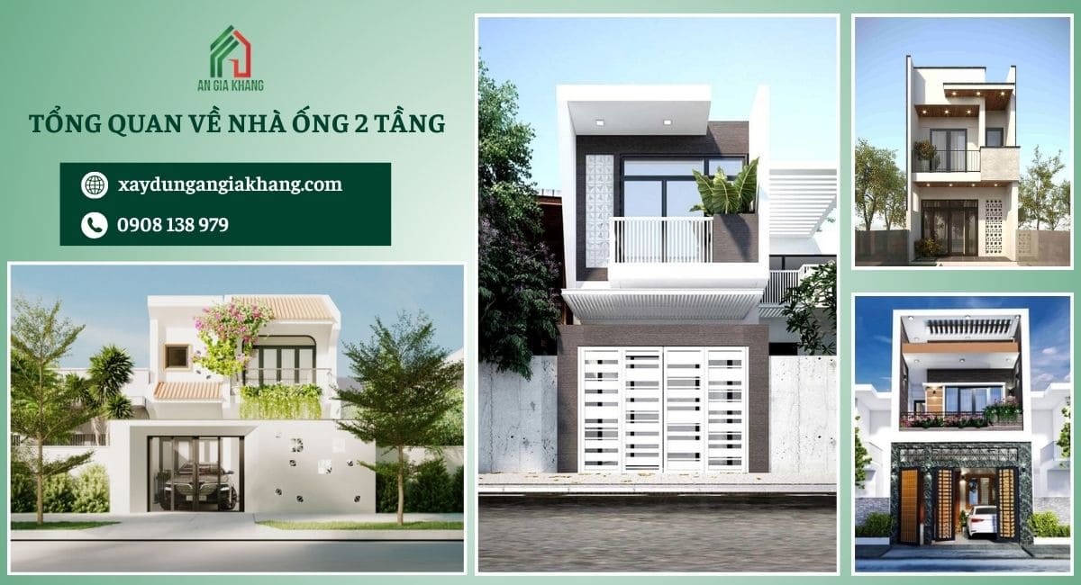 Tổng quan về nhà ống 2 tầng 