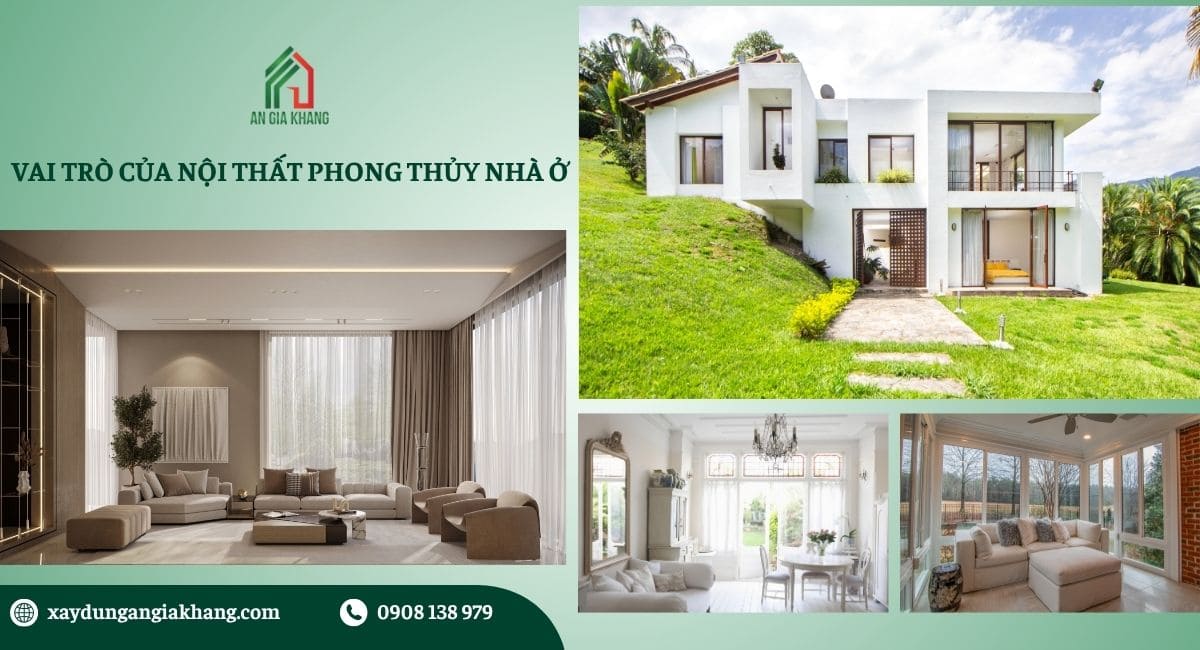 Vai trò của nội thất phong thủy nhà ở 
