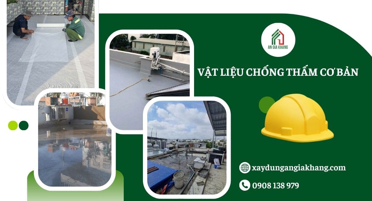 Vật liệu chống thấm cơ bản