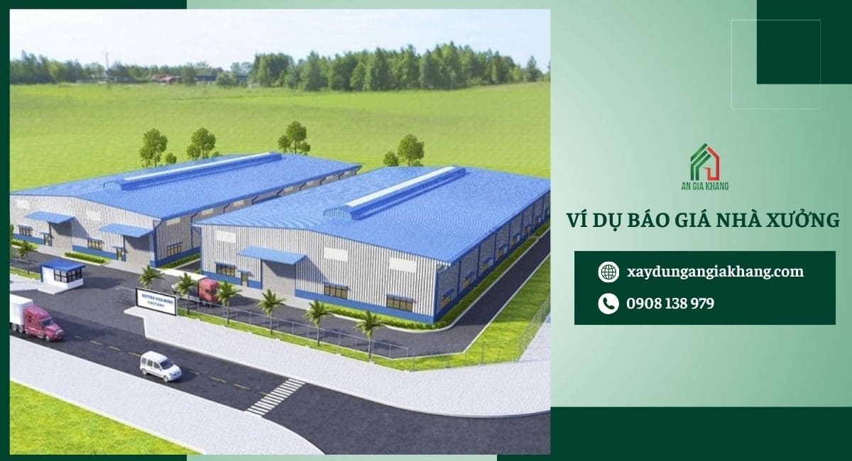 Ví dụ báo giá nhà xưởng