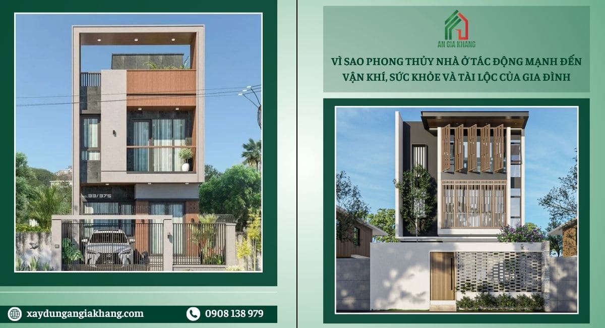 Vì sao phong thủy nhà ở tác động mạnh đến vận khí, sức khỏe 